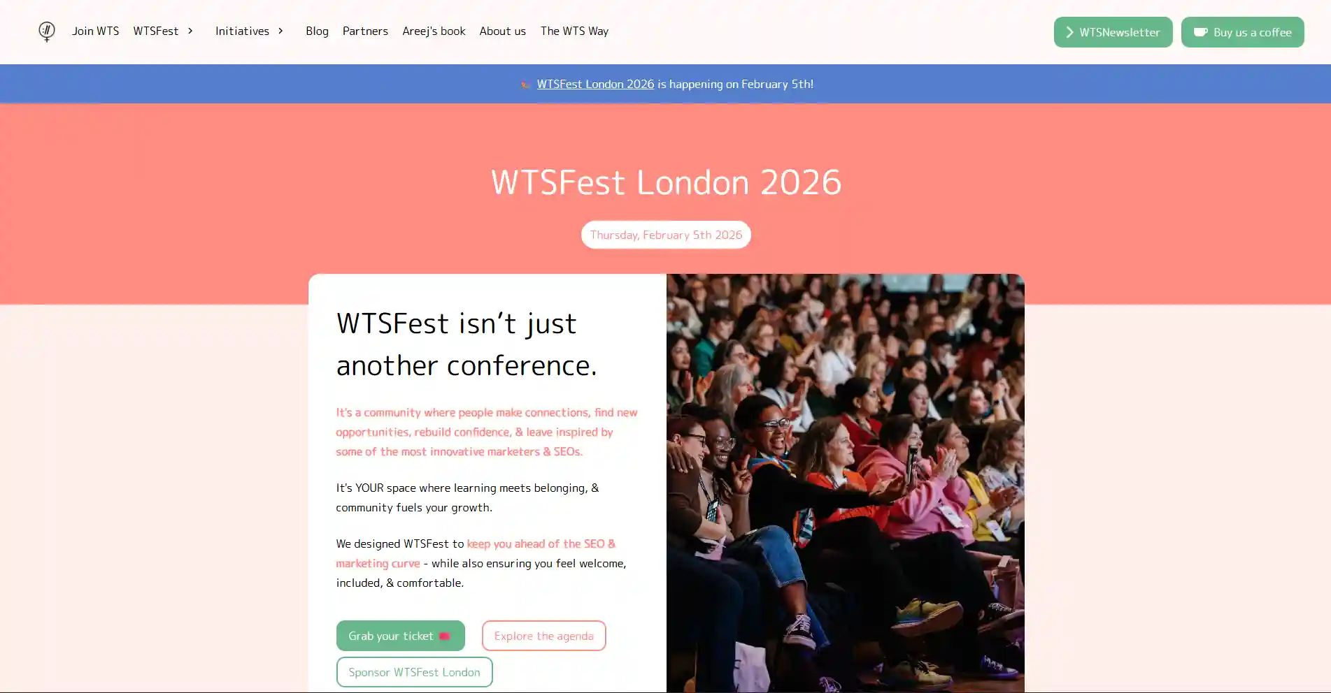 WTSFest London 2026 WTSFest London 2026