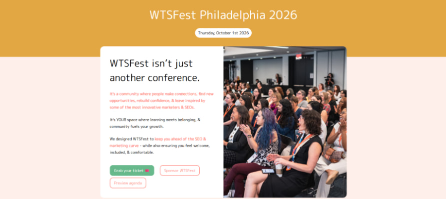 WTSFest Philadelphia WTSFest Philadelphia